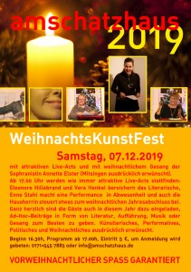 amschatzhaus WeihnachtsKunstFest 2019